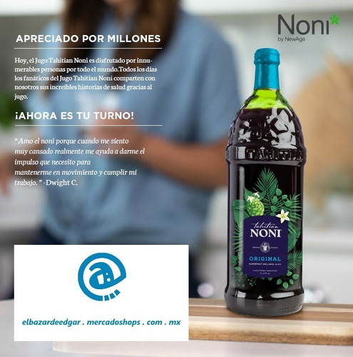 4 Botellas El Original Tahitian Noni - Morinda - Oferta