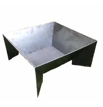 Comprar Braseros Fogón Firepit  Cuadrado 60 X 60 Cm Deco Jardin