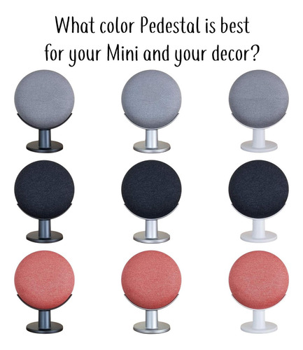 Pedestal De Monte Genie Para Nest Mini (2nd Gen) Y Google |