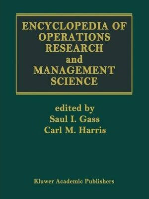 Libro Encyclopedia Of Operations Research And Management ...