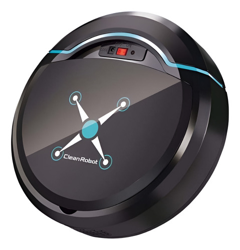 Robot Clean Aspiradora Automática Recargable Dust Suction Color Negro
