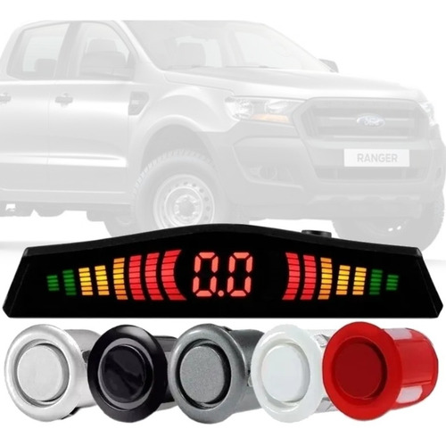 Sensor De Estacionamento (ré) 4 Pontos Ford Ranger