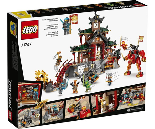 Kit De Construcción Lego Ninjago Templo Dojo Ninja 71767 Cantidad de piezas 1394 Versión del personaje Templo De Dojo Ninja