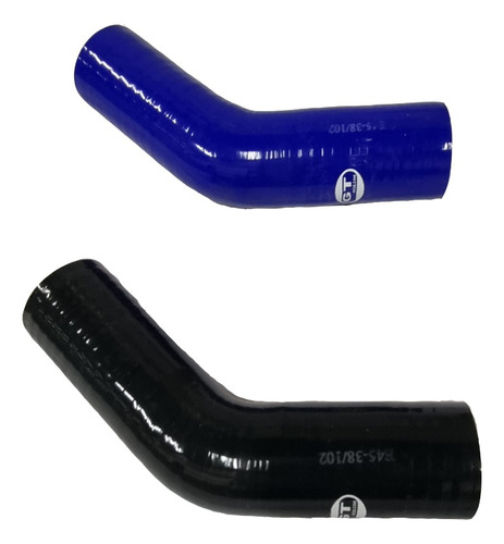 Manguera Silicona Codo 45º 89 Mm Gt Hose - Mc Racingparts