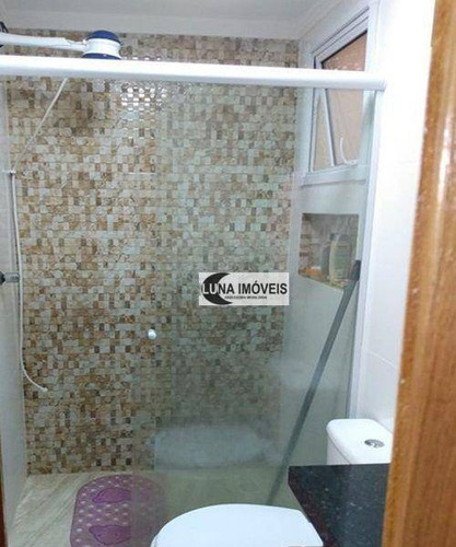 Imagem 14 de 15 de Cobertura Com 2 Dormitórios À Venda, 90 M² Por R$ 410.000,00 - Jardim Cambuí - Santo André/sp - Co0144