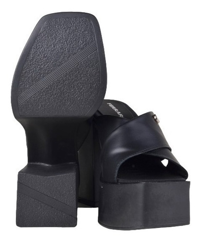 Imagen 5 de 7 de Zuecos Mules De Cuero De Mujer Livianos - Marla - Ferraro