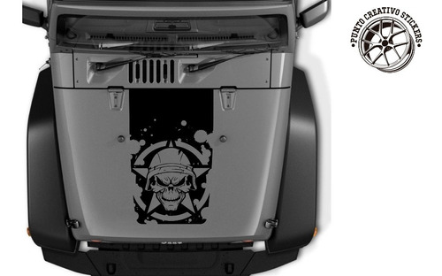Calcomania Sticker Cofre Jeep Wrangler Sahara Soldier