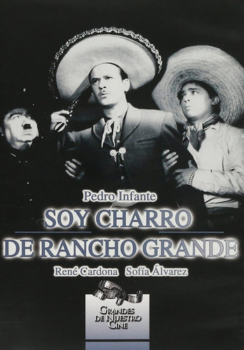 Soy Charro De Rancho Grande Dvd Película Nuevo Pedro Infante