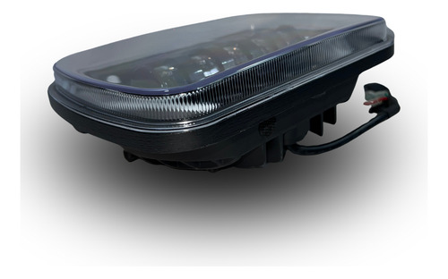 Par Faros Delanteros Rectangulares Led Ojo Angel Flecha 7in