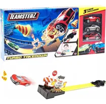 Comprar Pista De Autos Circuito Carrera Turbo Takedown + 3 Teamsterz