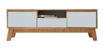 Comprar Rack Nórdico Escandinavo 1.30 Laqueado Paraíso Mesa Tv Led