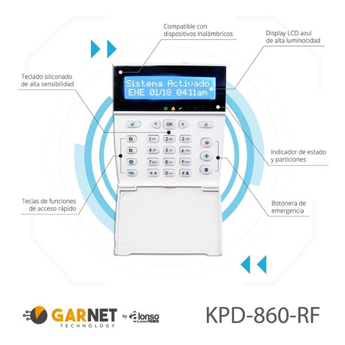Alarma Para Casa+sensor+bat+sirena+control A Distancia + Kit