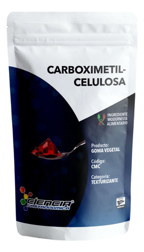 Carboximetilcelulosa, Grado Alimenticio, 250g.