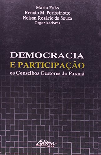 Libro Democracia E Participação Os Conselhos Gestores Do Par