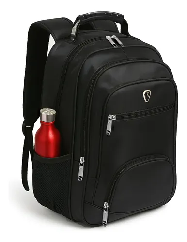 Mochila Reforçada Masculina Faculdade Impermeável Resistente Grande Trabalho