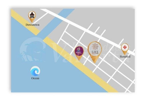 Imagen 13 de 15 de Departamento En Venta En Bucerias A 1 Calle De La Playa