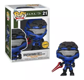 Funko Pop Halo - Spartan Mark V(b) Chase Nuevo Vinilo 10cm