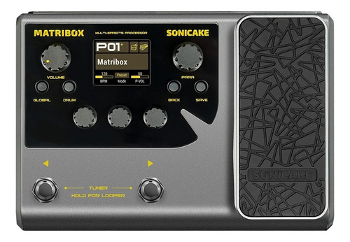 Sonicake Matribox 140 Efectos Pedal Guitarra Bajo Procesador