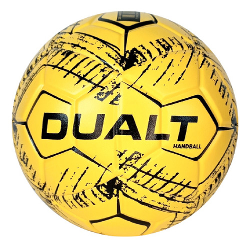 Bola Handebol Dualt H3 Pro Fight Masculina Cor Amarelo/Preto Tamanho da bola 60