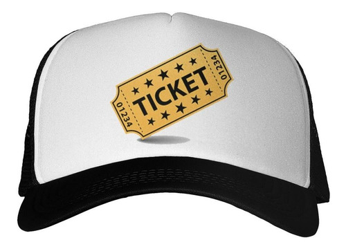 Gorra Ticket Placa