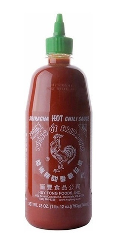 Imagen 1 de 1 de Huy Fong Foods, Sriracha, 793g