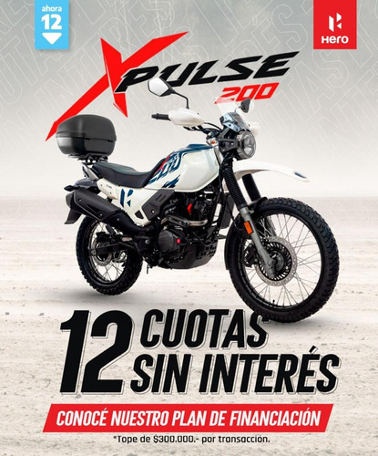Hero X Pulse 200. Financiación Solo Con Dni. Luciano Motos.