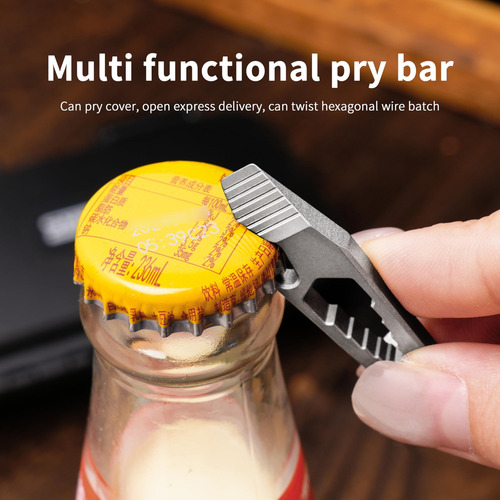 Palanca Multi Tool Warhero Titanium Edc Mini Crowbar