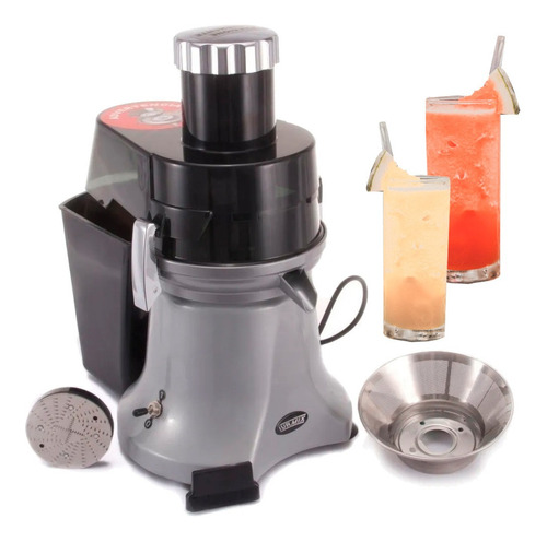 Extractor De Jugos Turmix Automático Gris Con Accesorios