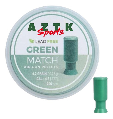 Aztk Polygreen Diábolos Ecológico Cal 4.5 200 Pz Pro Match 