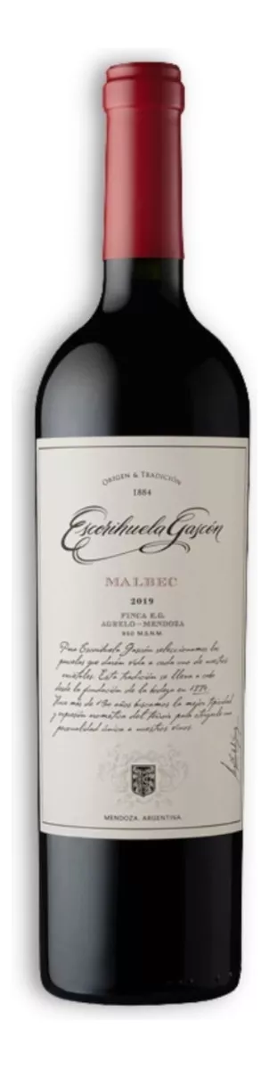 Primera imagen para búsqueda de escorihuela gascon malbec special black pack 2012