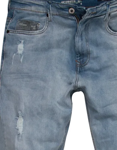Cal a Masculina Jeans Carrot Over Destroyed