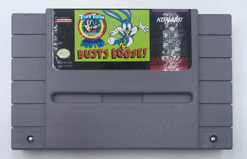 Snes Nintendo Tiny Toon Adventures Buster Busts Loose!