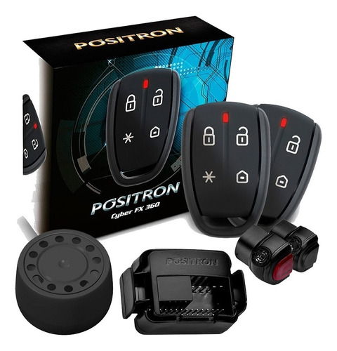 Kit Alarme Universal Positron Cyber Fx360 Mais Vendido Top