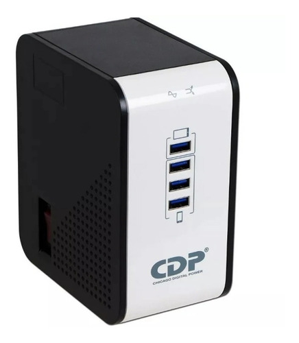 Estabilizador Cdp R2cu-avr1008i 1000va/500w 8 Tomas 4 Usb