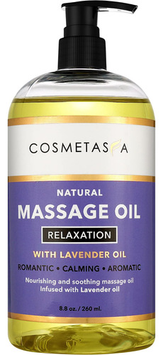 Cosmetasa - Aceite De Masaje Relajante De Lavanda, Mezcla 10