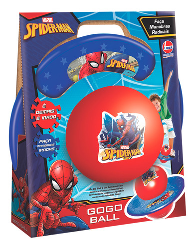 Gogoball Spiderman Bola Com Boia 35cm X 35cm X 30cm