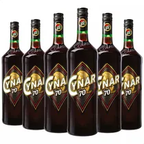 Comprar Aperitivo Cynar 70 Proof 750ml Botella Bebidas Caja X6 Pack