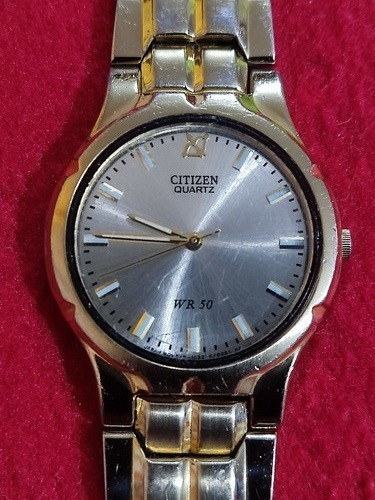 Reloj Citizen Quartz Wr50 Hombre Ed. Arco Y Flecha (vintage)