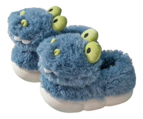 Pantuflas Niño Niña Cocodrilo Suaves Bonitas Cómodas