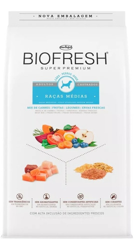 Biofresh Perro Adulto Castrados Razas Medianas 3 Kg