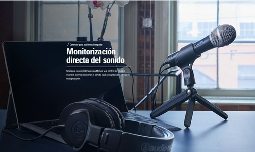 Oferta! Micrófono Podcast Youtube Streaming Fb Atr2100x-usb