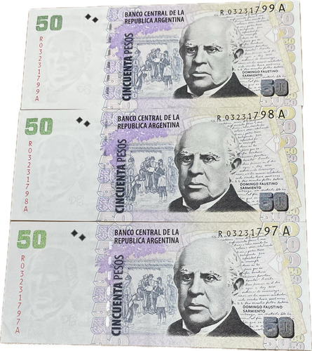 Billete Argentina $50 Convertible Rep. Sin Circular. Lote