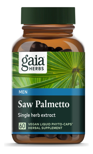 Gaia Herbs Saw Palmetto - Apoya La Funcion Saludable De La P