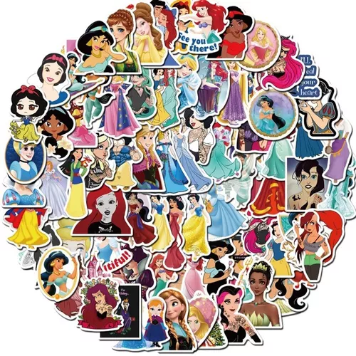 Set Pegatinas Sticker de Princesas Disney - Envío GRATIS