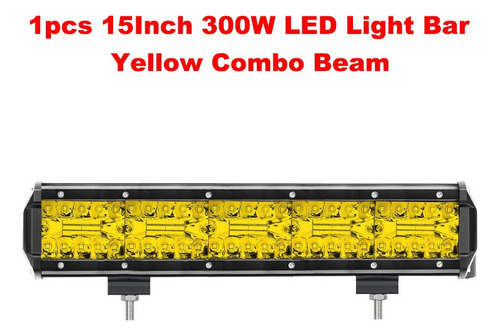 Barra De 100 Luces Led Ámbar Auxiliar De 15 In P/moto 4x4