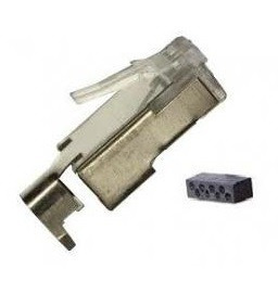 Conectores Rj45 Blindados Categoria 6 Liberty