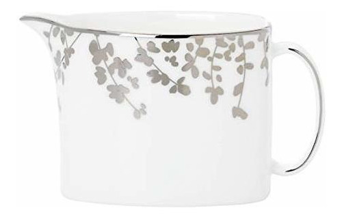 Kate Spade Calle Gardner Platinum Creamer, 0,85 Lb, Metálico