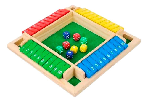 Didáctico Juego De Mesa De Juguete De Matemáticas De Madera