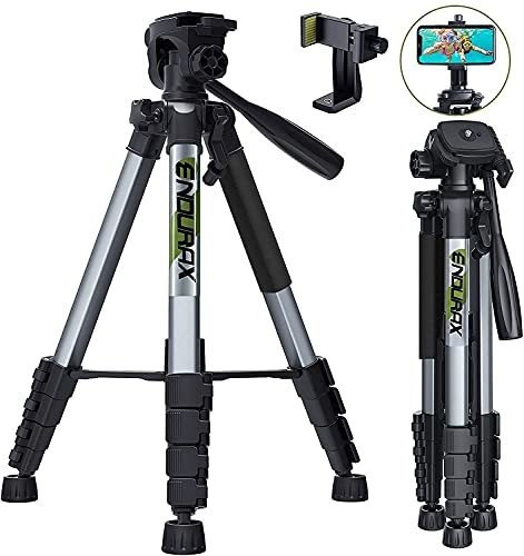 Endurax 66 TriPod Para Cámara Y Teléfono Cámara 62twq