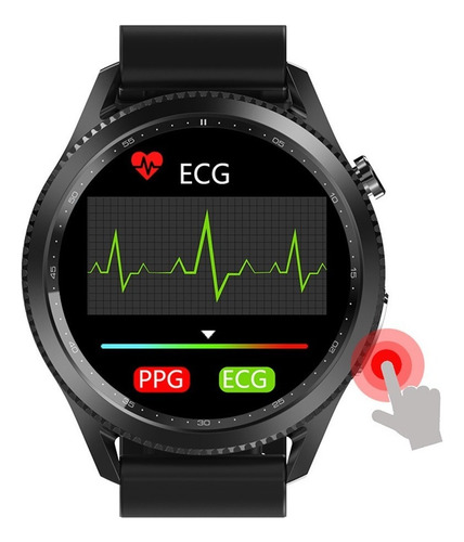 Smartwatch Reloj Deportivo Inteligente Reloj Negro
